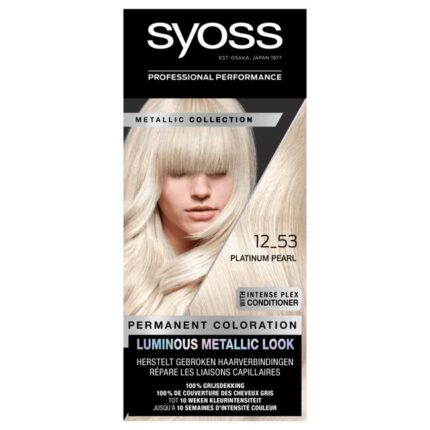 Syoss Metallics 12-53 Platinum Pearl