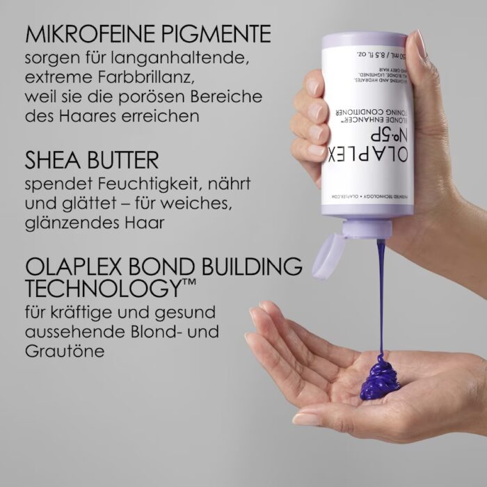 Olaplex N°.5P Blonde Enhancer Toning Conditioner - Afbeelding 6