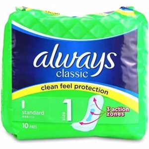 Always Maandverband Clean Feel Protection 10 Pads